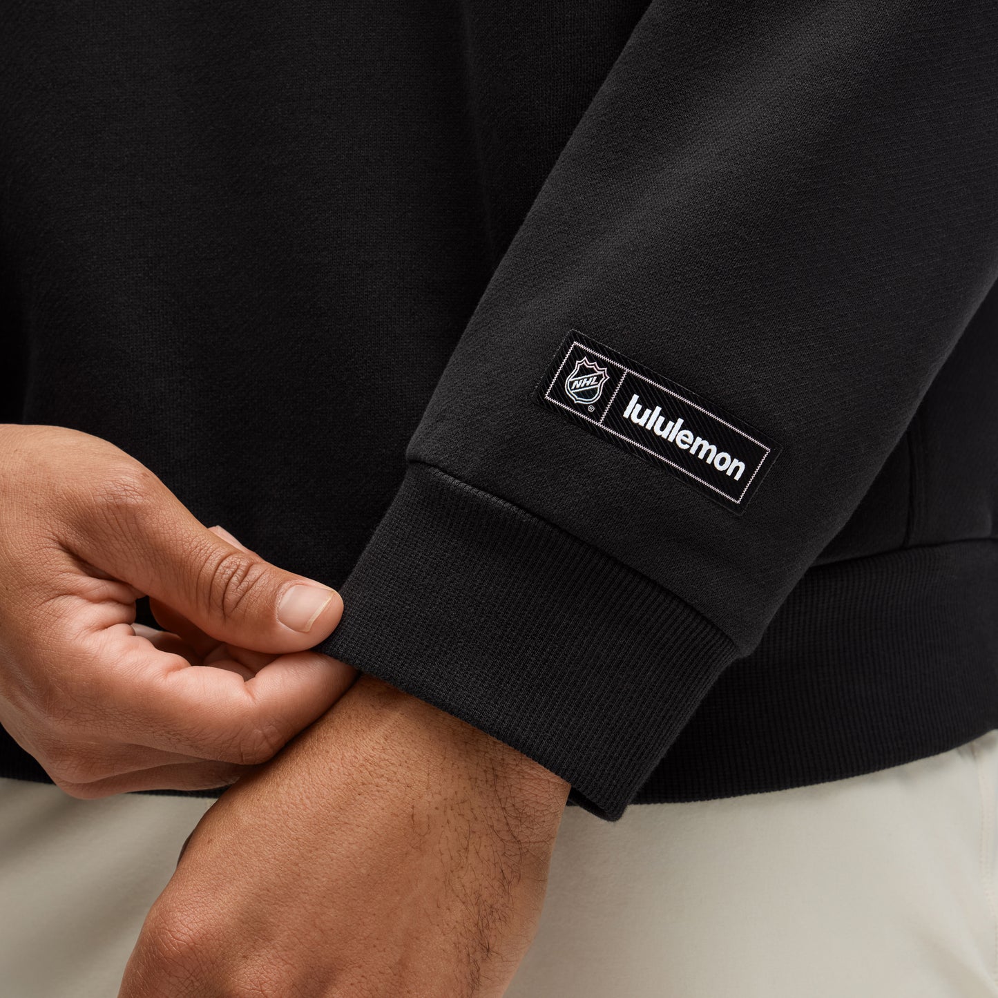 lululemon Black Steady State Pullover Hoodie