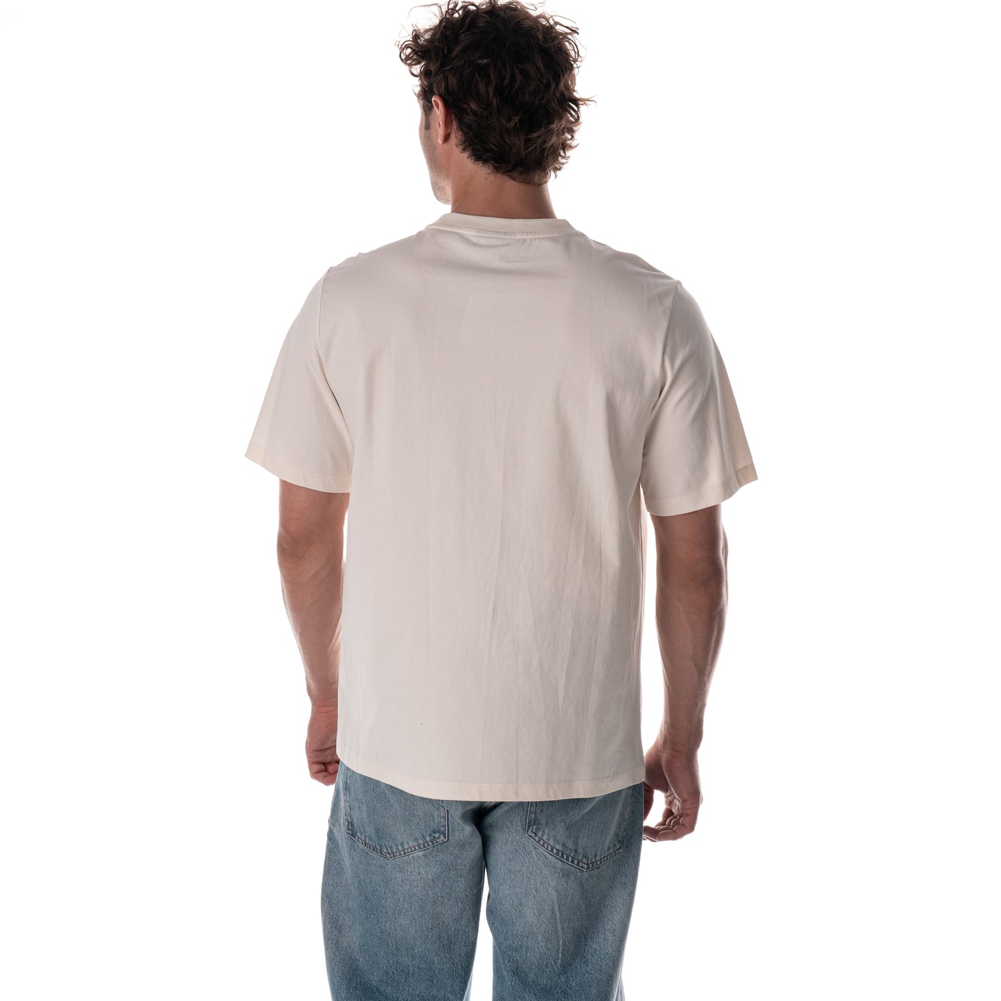 Back: Cream tee, blank back
