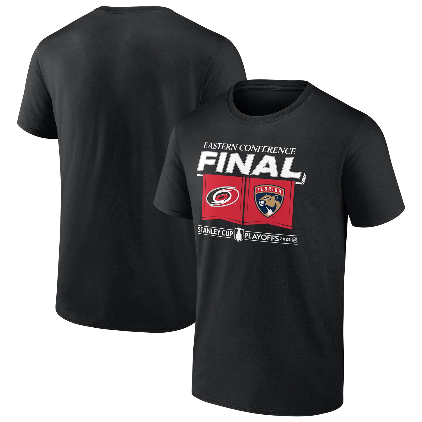 Front and back of the ECF Matchup tee