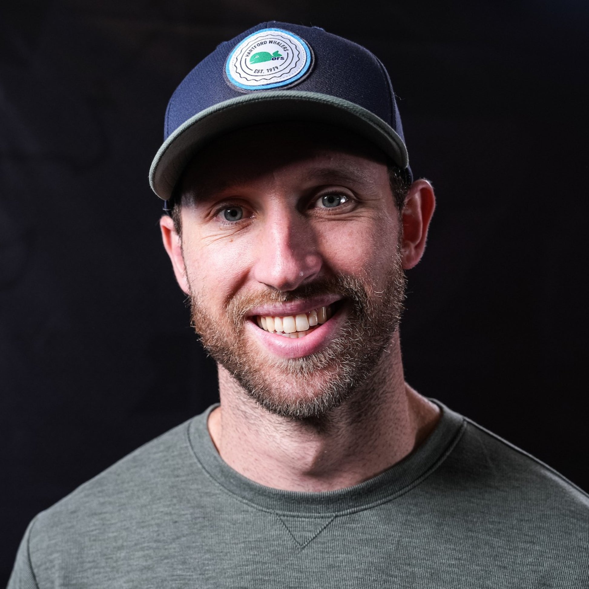 The hat being worn by Hurricanes defenseman Jaccob Slavin