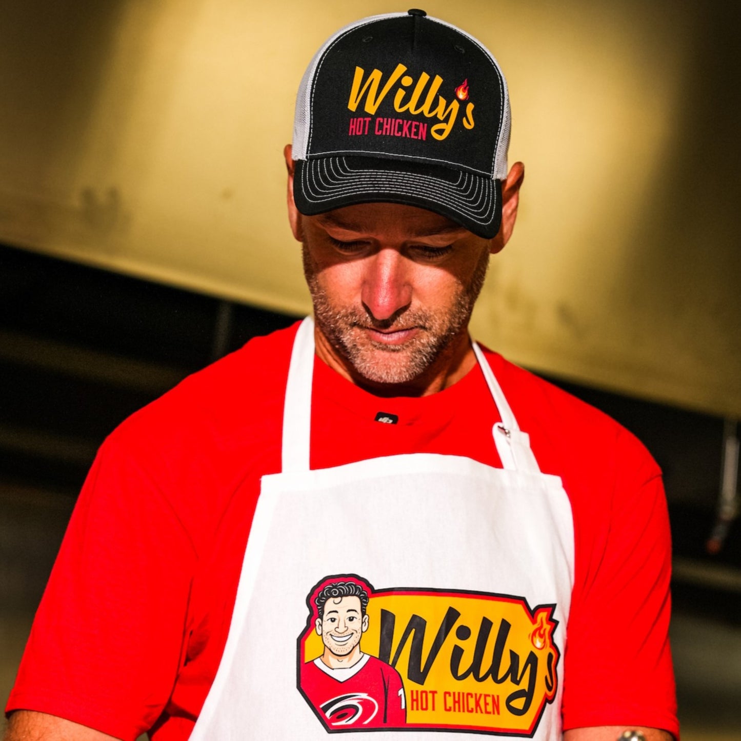 The hat being worn by Hurricanes Hall-of-Famer Justin Williams