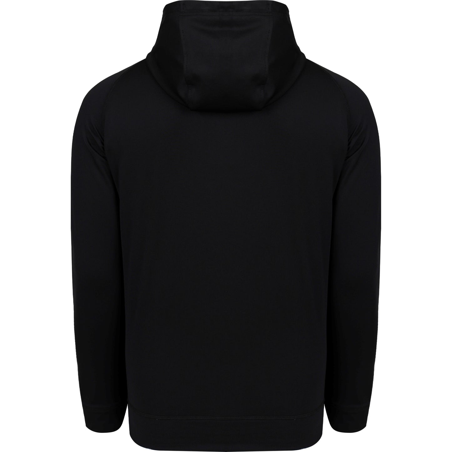 Back: Black hoodie