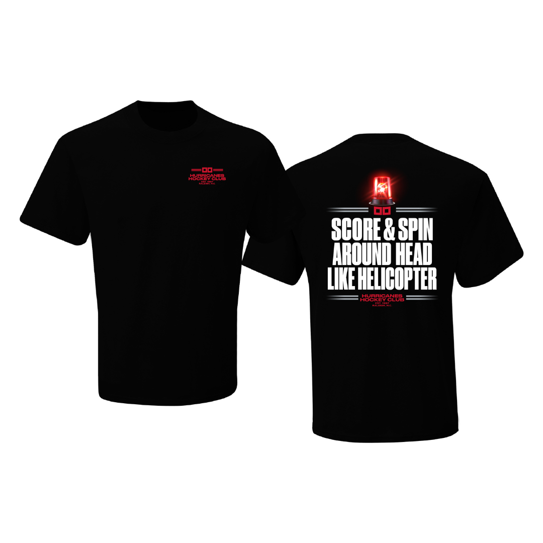 Front and back view of the tee