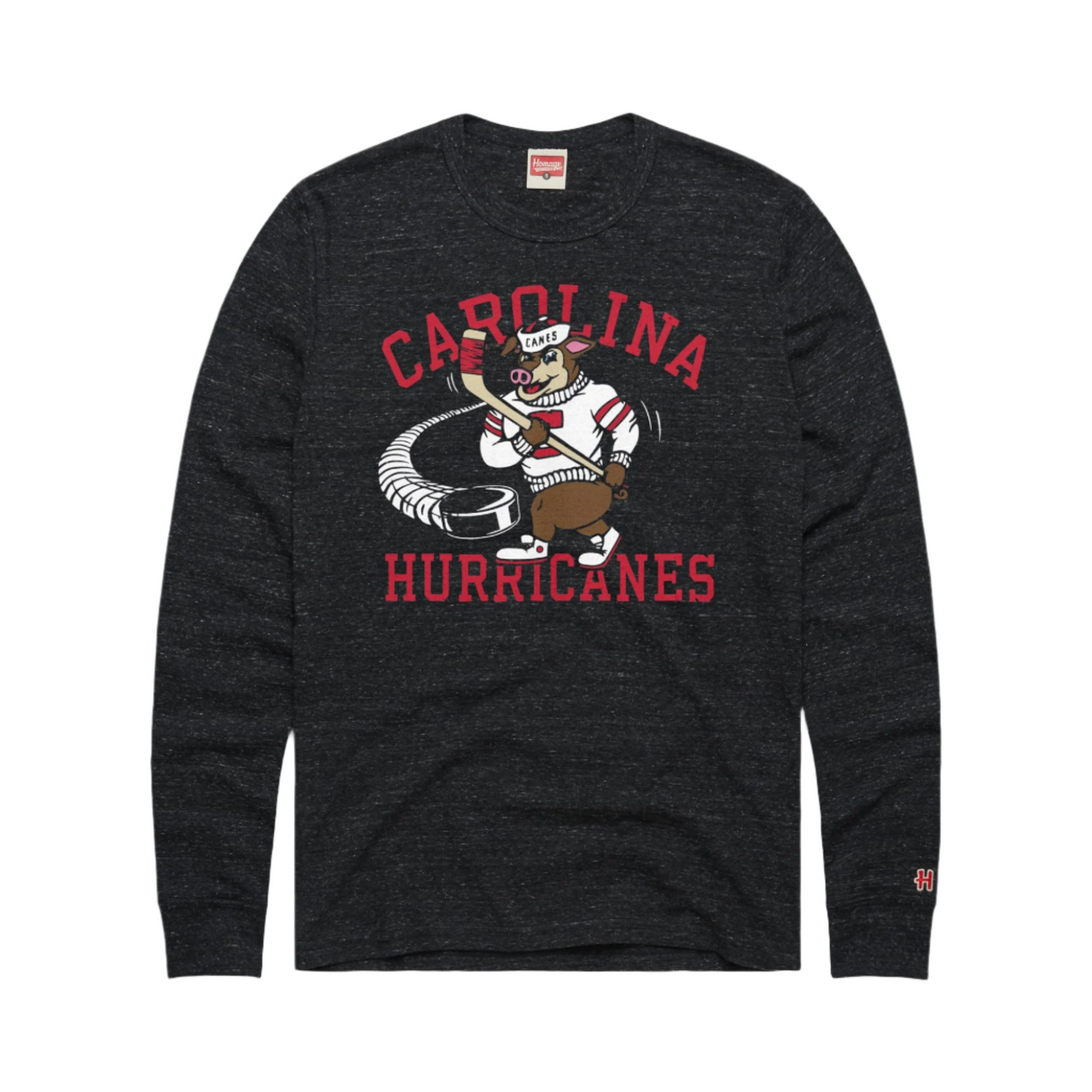 Homage Charcoal Vintage Stormy Long Sleeve