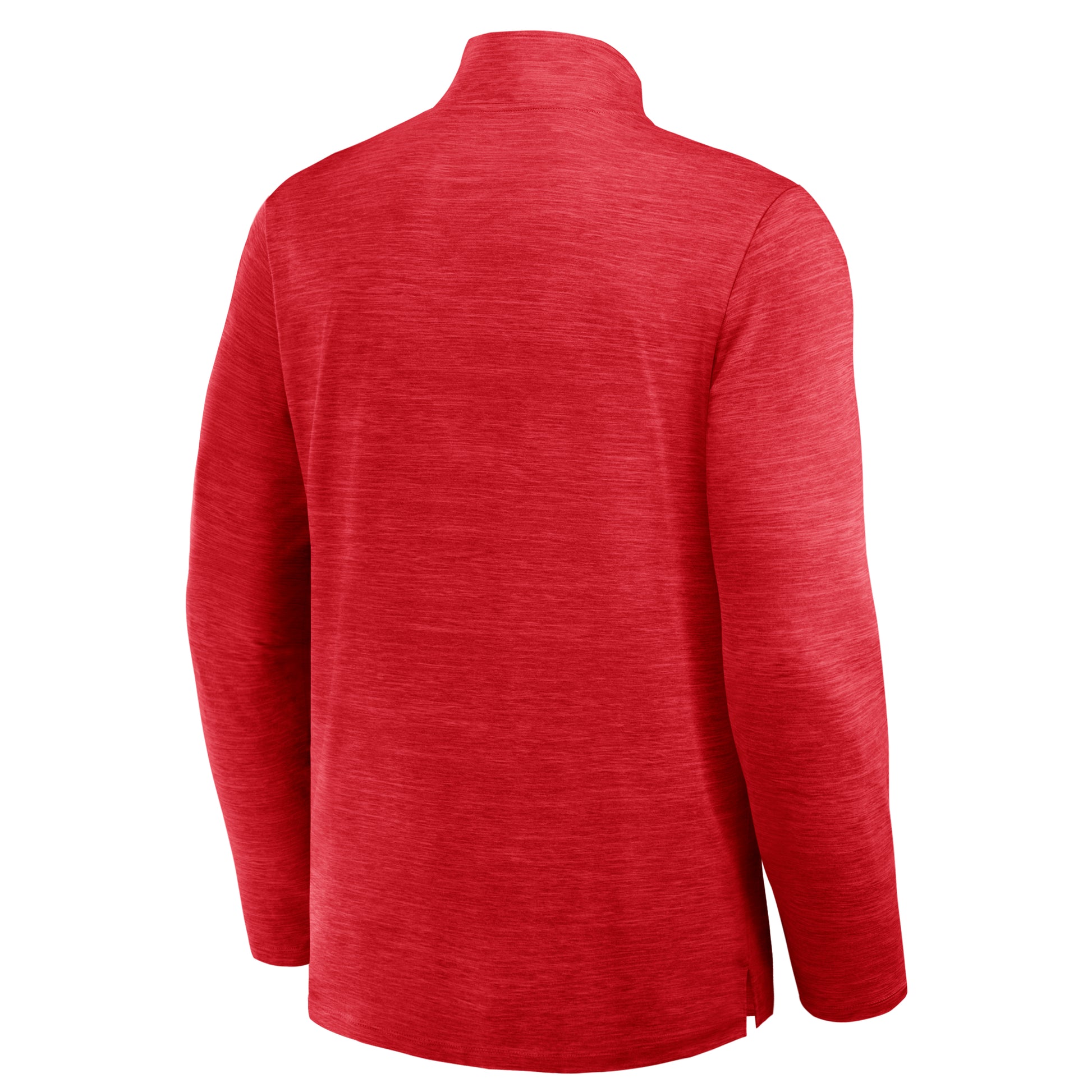 Back: Red quarter zip