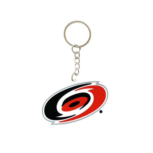 PVC keychain of Hurricanes primary logo