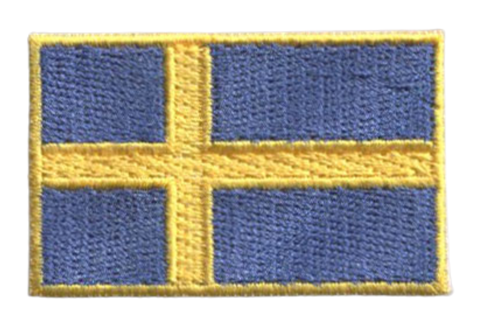 HEDi Sweden Mini Flag Patch