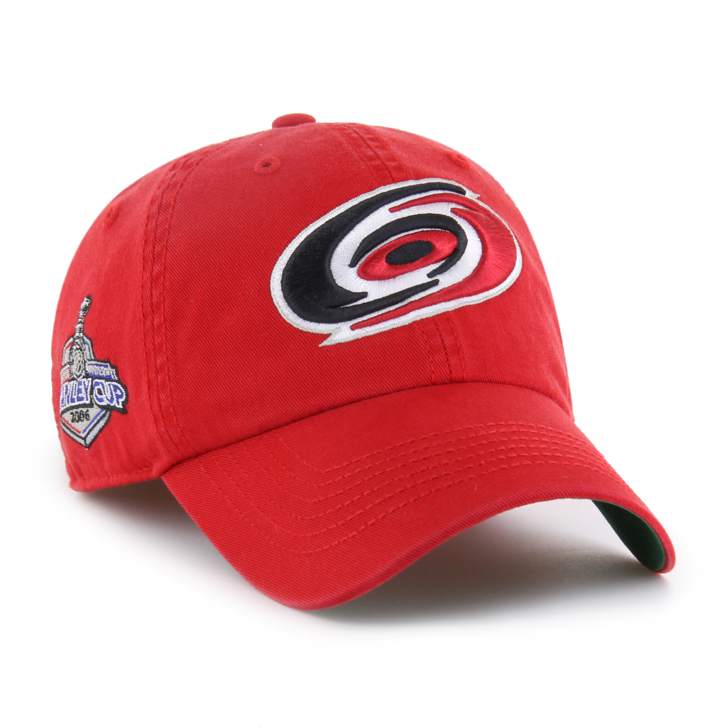 Front: Red hat with Hurricanes primary logo on front