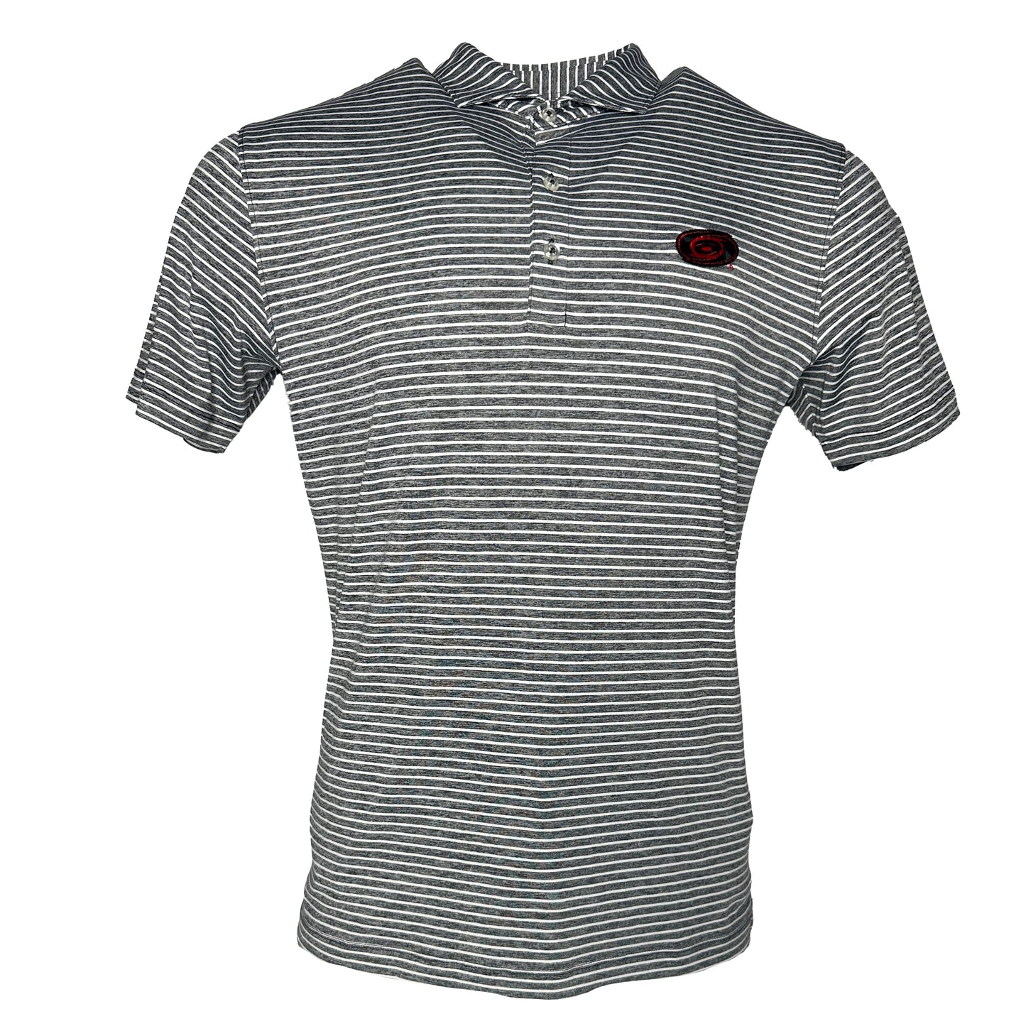 Johnnie-O Black Clipper Tonal Polo