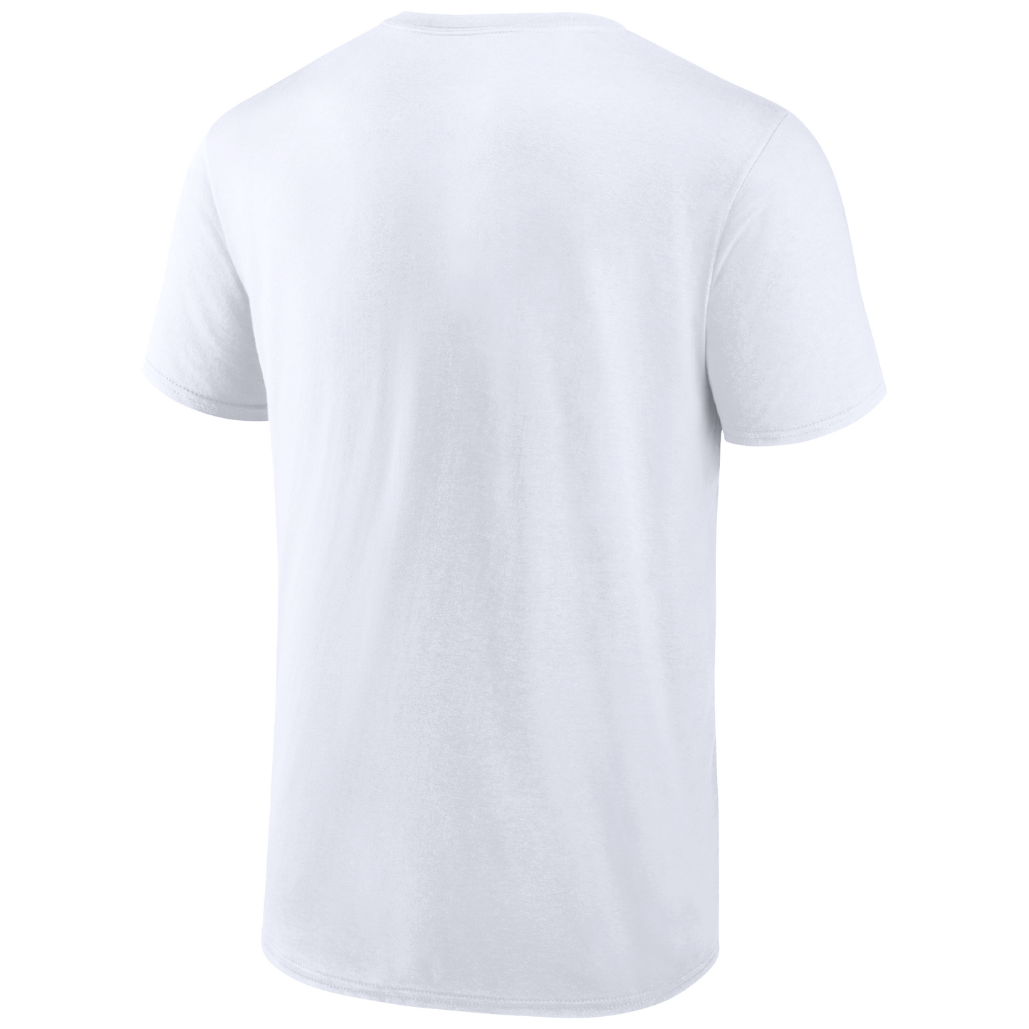 Back: Blank white tee