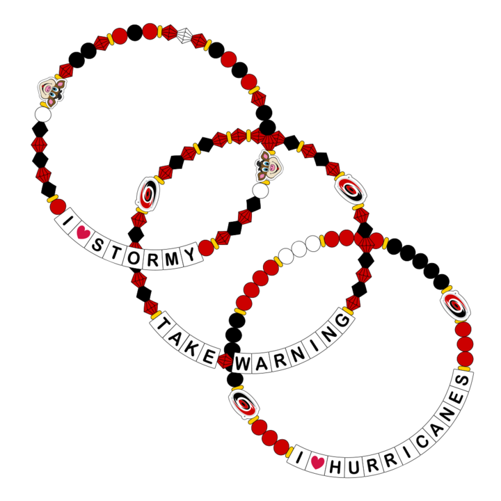 FOCO 3 Pack Friendship Bracelets Carolina Pro Shop