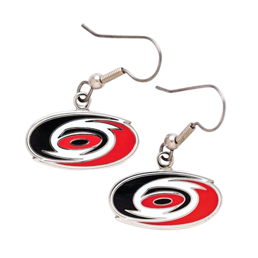 Wincraft Hurricanes Primary Wire Earrings