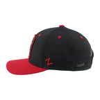 Left: Red 'z' Zephyr logo on left side