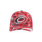 Front: Primary/Flag logos, shape of NC, black/white stars, and other various artwork on front