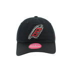 Front: Flags logo on front, outlined by gemstones