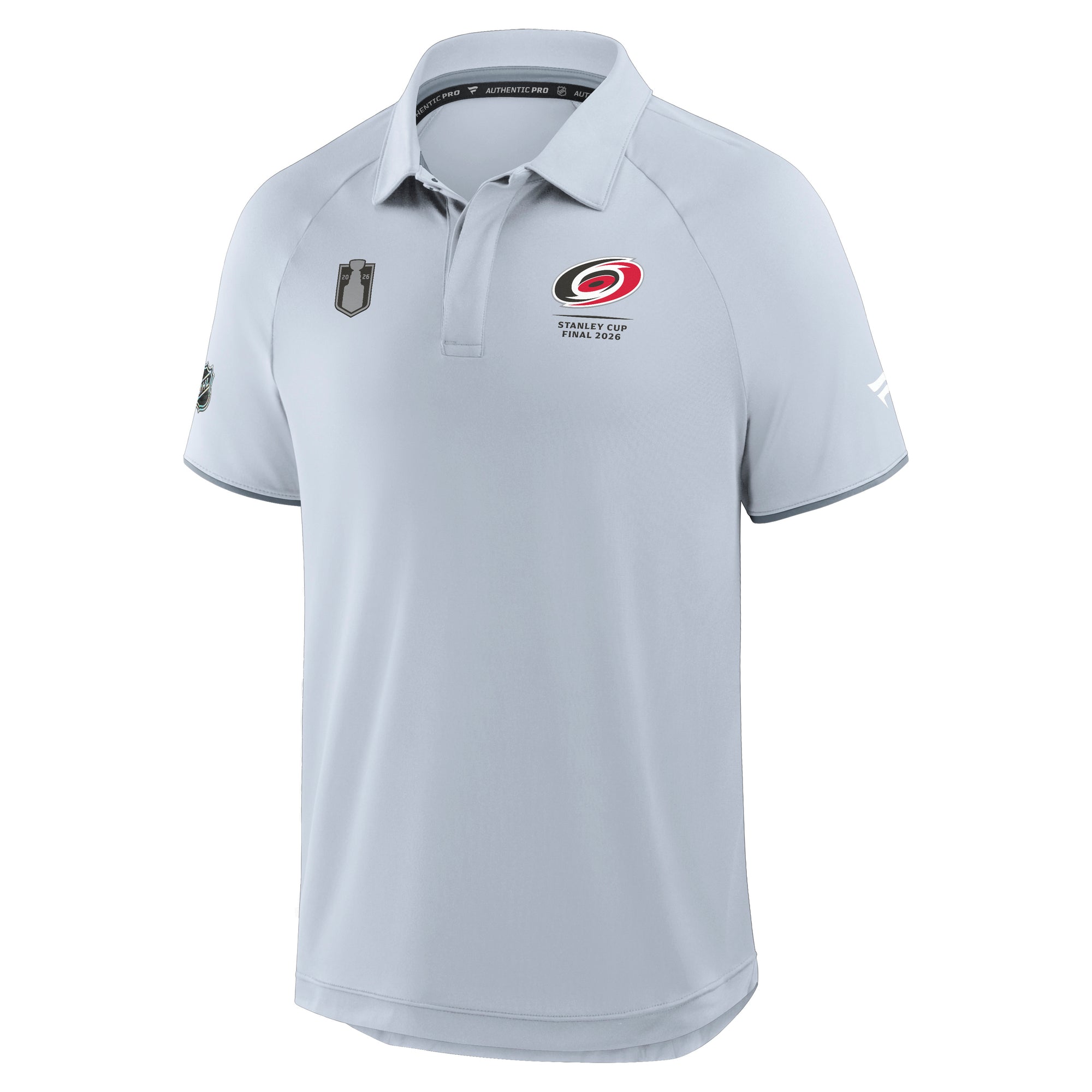 Front: Primary logo/"Stanley Cup Final 2026" on left chest, Stanley Cup logo on right chest
