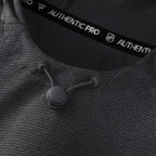 Close up of neckline of the hood