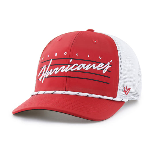 47 Brand Red Downburst Trucker