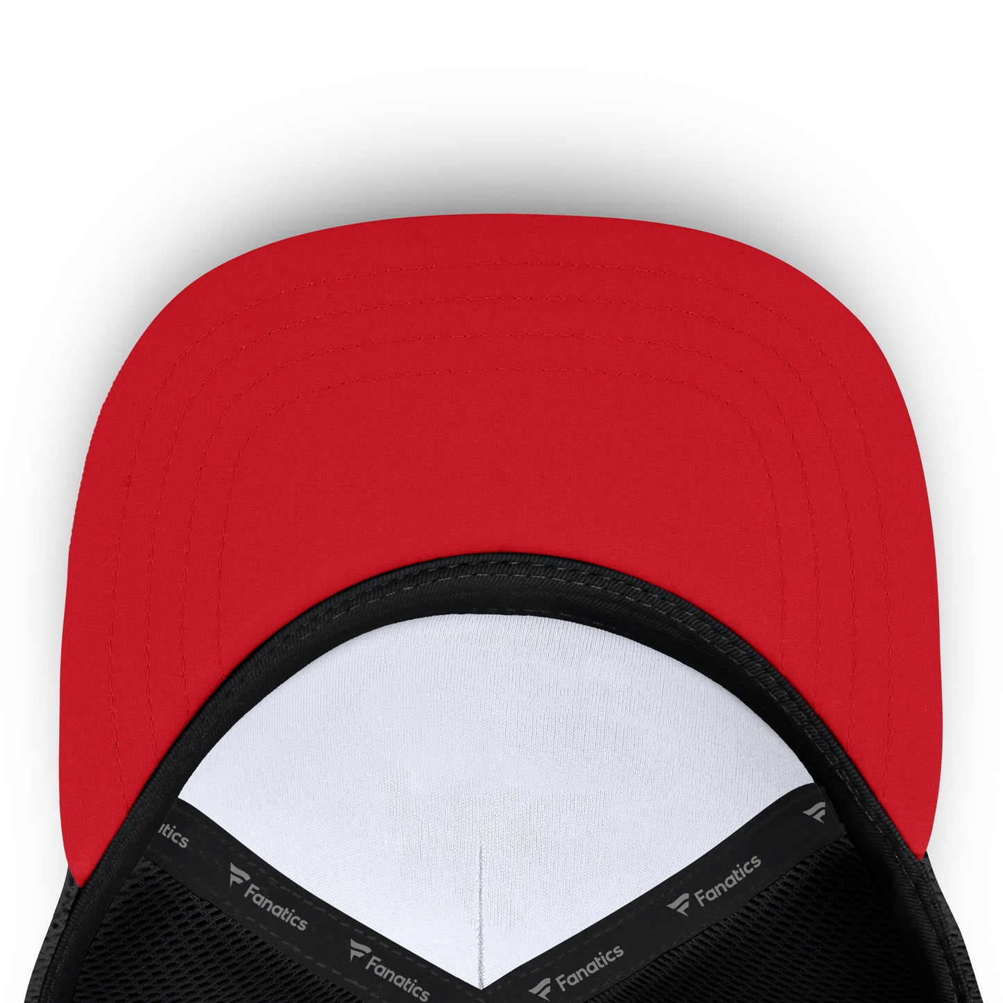 Under: Red underbrim