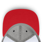 Under: Red underbrim, red lining on brim