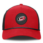 Front: Black circular patch with grey background, Primary logo above background