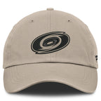 Front: Black Primary logo, beige crown/eyelets