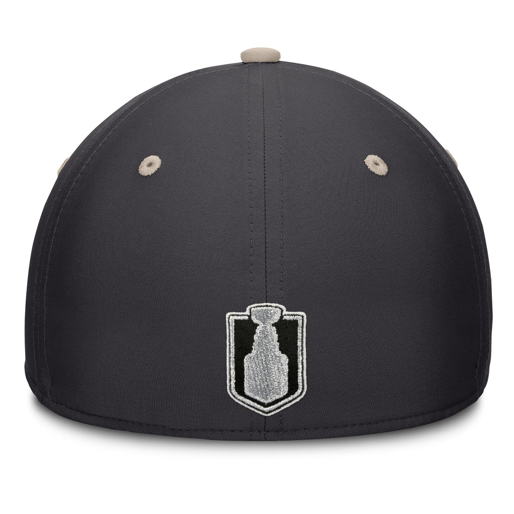 Back: Black back, beige eyelets/crown, Stanley Cup logo on back
