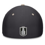 Back: Black back, beige eyelets/crown, Stanley Cup logo on back