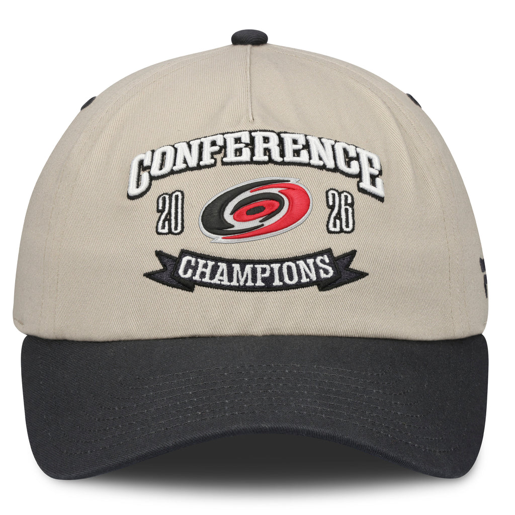 Front: Primary logo in center between '2026', "CONFERENCE" above, "CHAMPIONS" below in banner,