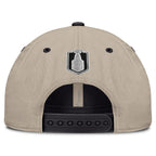 Back: Biege back, black eyelets/crown, Stanley Cup logo stitched above black snapback straps