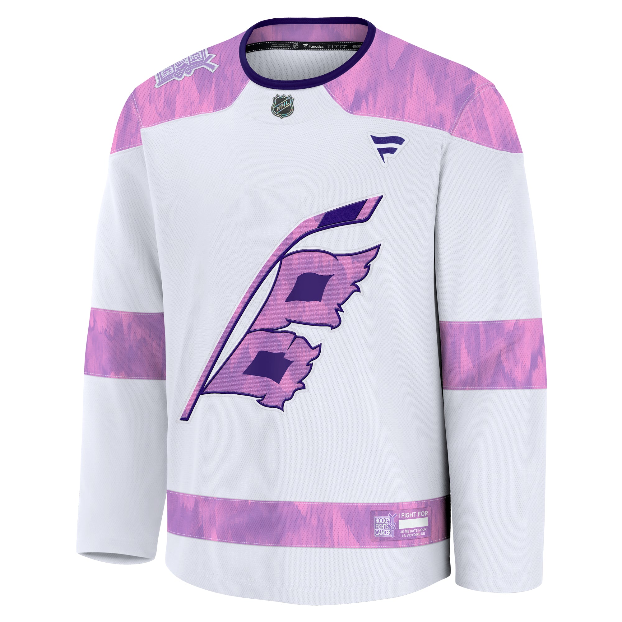 Fanatics Hockey Fights Cancer Jersey 2024