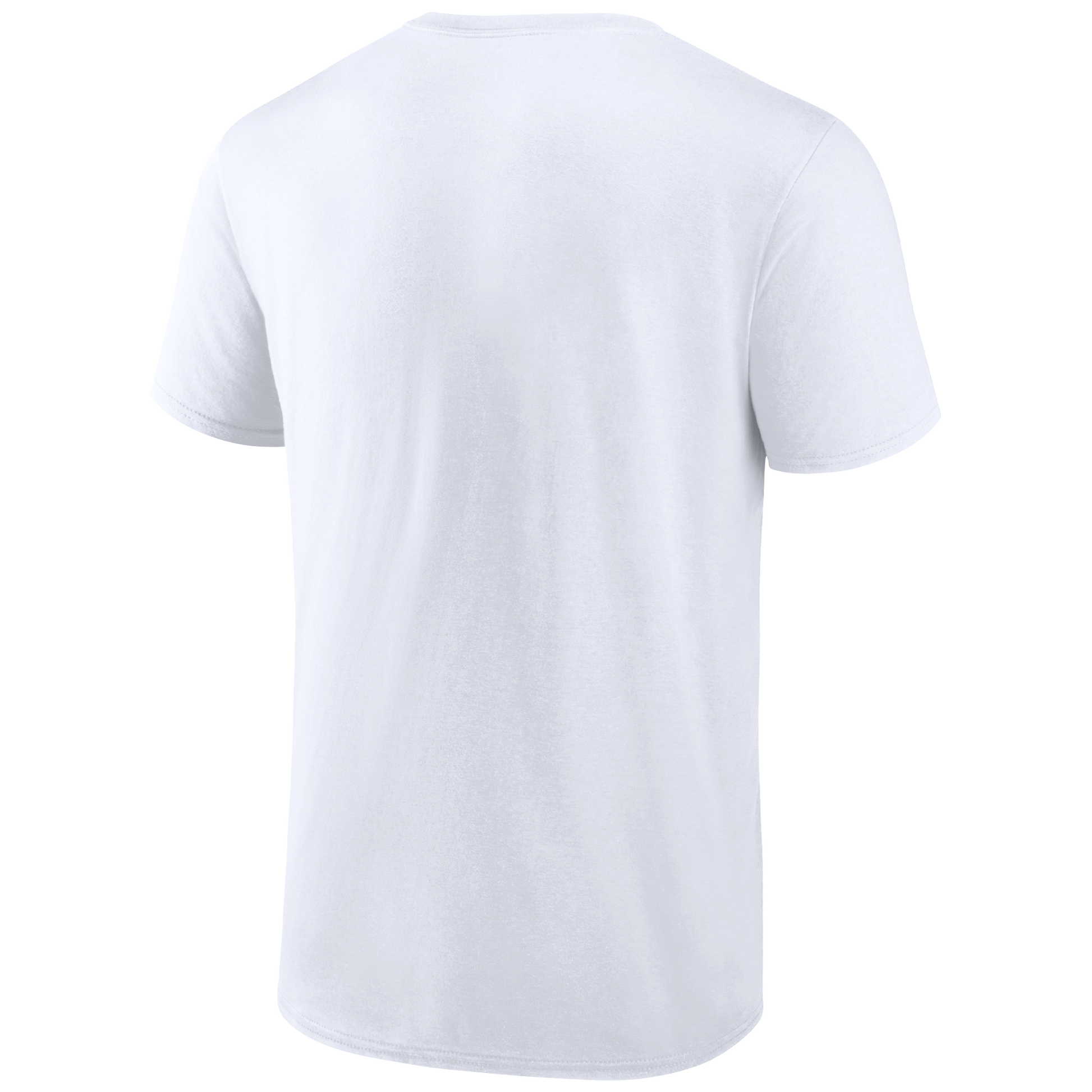 Back: Blank white tee