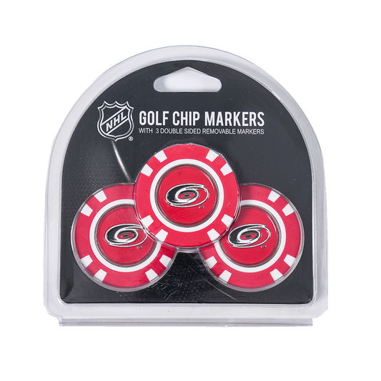 Team Golf Hurricanes 3 Pack Golf Chip