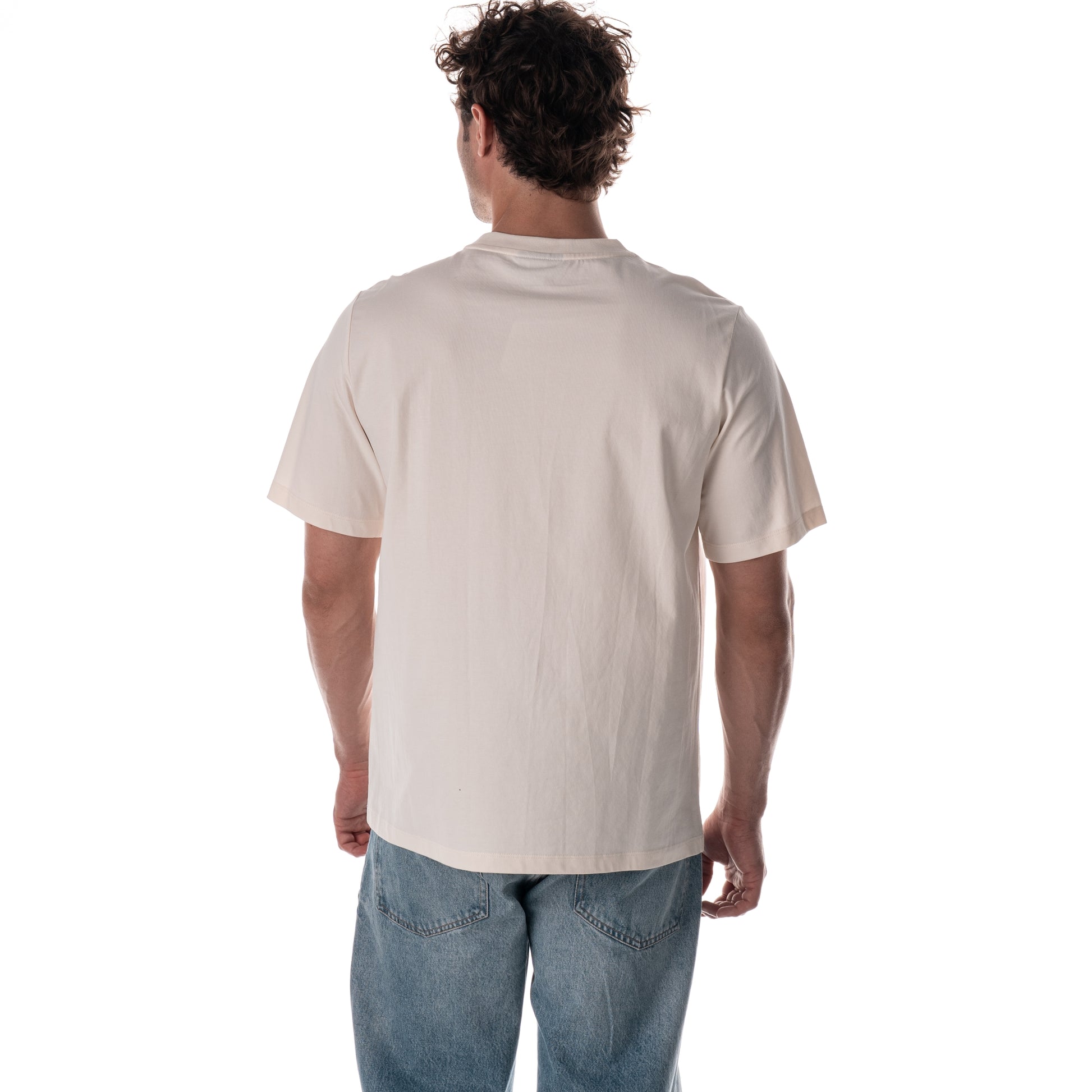Back: Cream tee, blank back