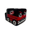 Right: Black/red zamboni plush, Primary logo, "Carolina Hurricanes" wordmark on side