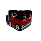 Right: Black/red zamboni plush, Primary logo, "Carolina Hurricanes" wordmark on side