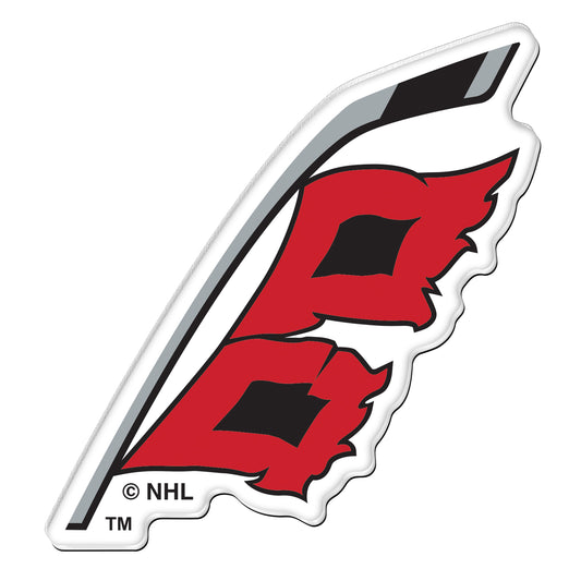 Decal of the Hurricanes Flags logo with white outline