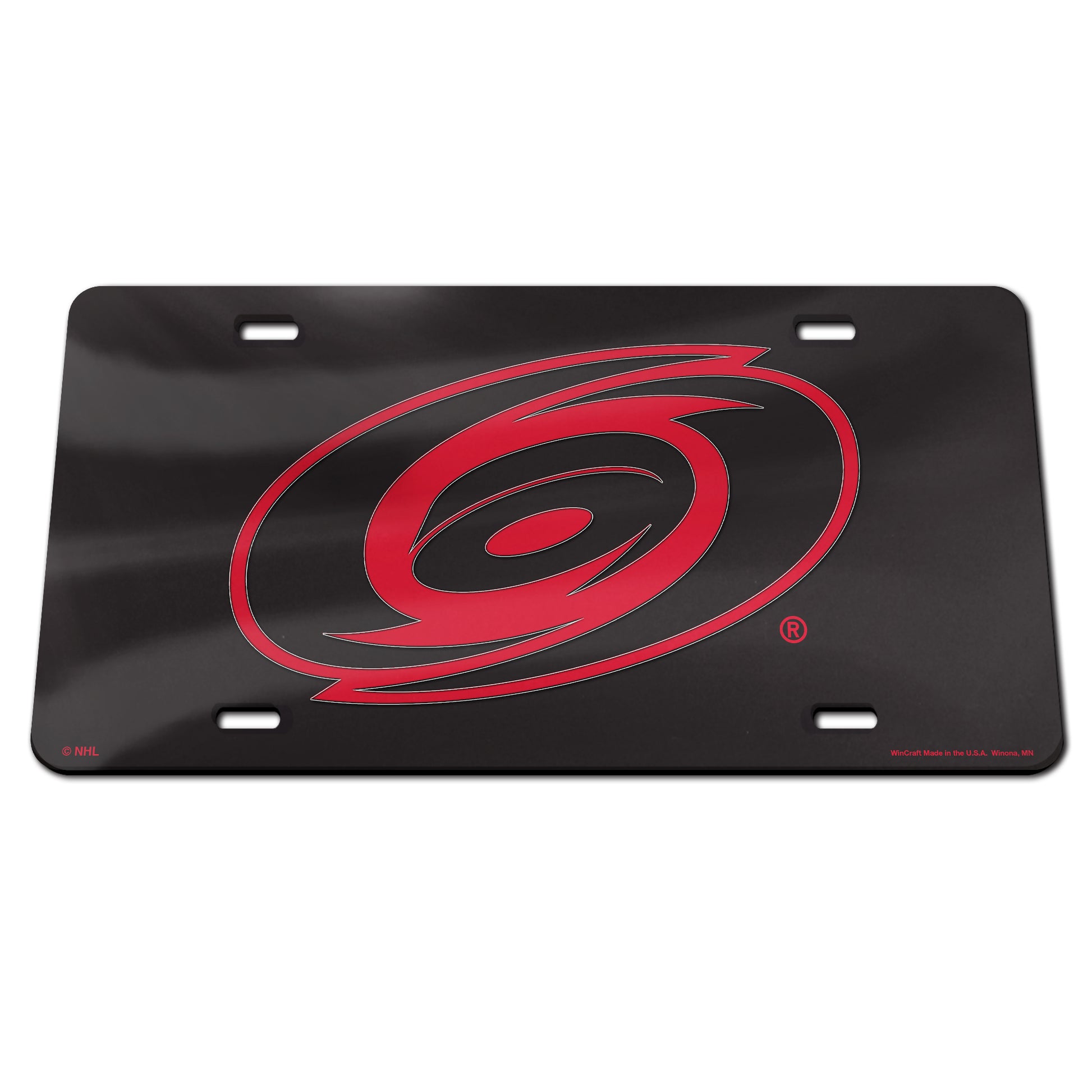 Black license plate with the Tonal Primary logo