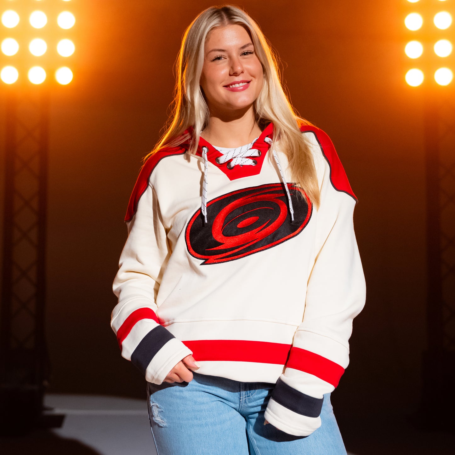 Line919 Road Hockey Stripe Hood