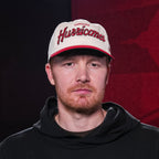 The hat being worn by Hurricanes goaltender Frederik Andersen