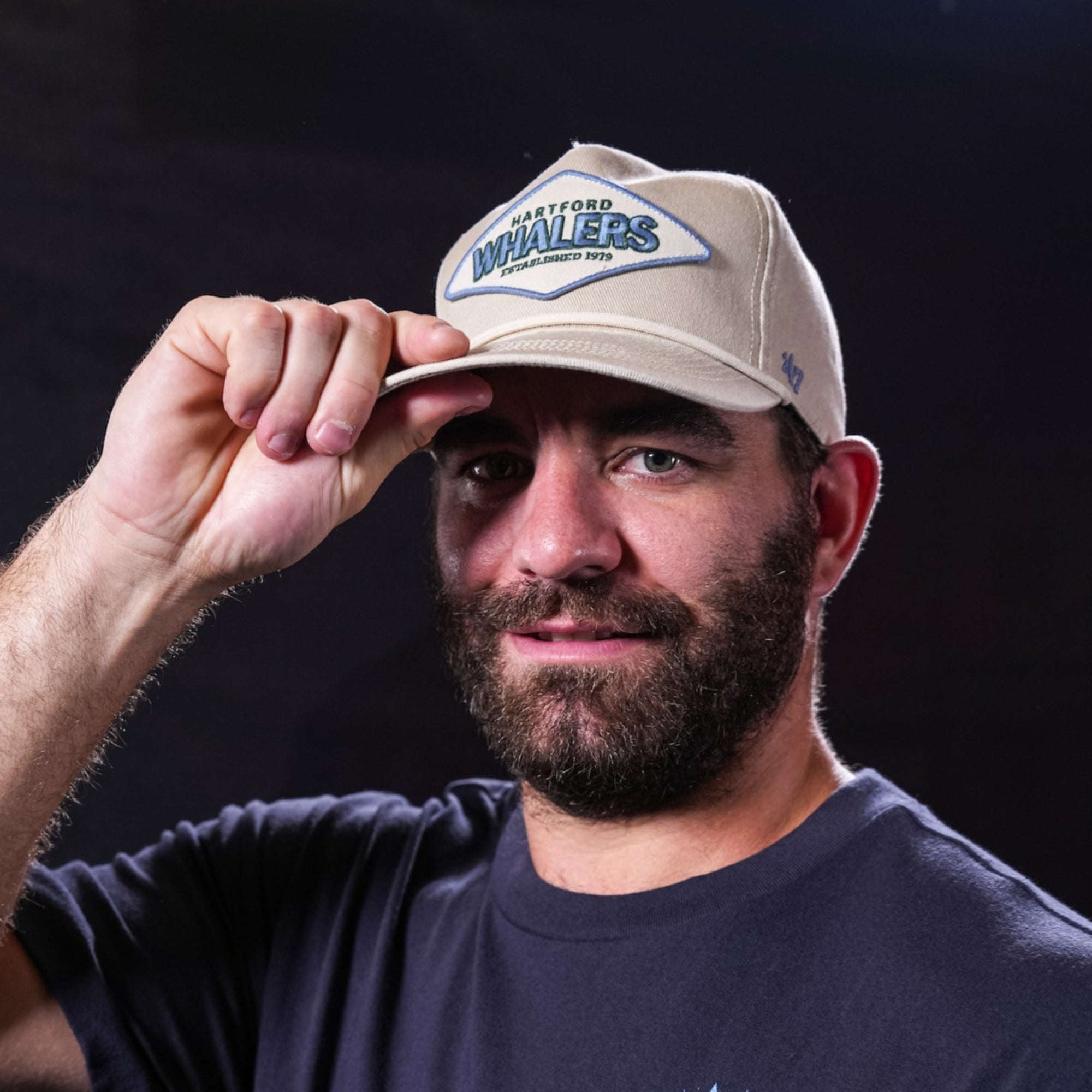 The hat being worn by Hurricanes forward Jordan Martinook