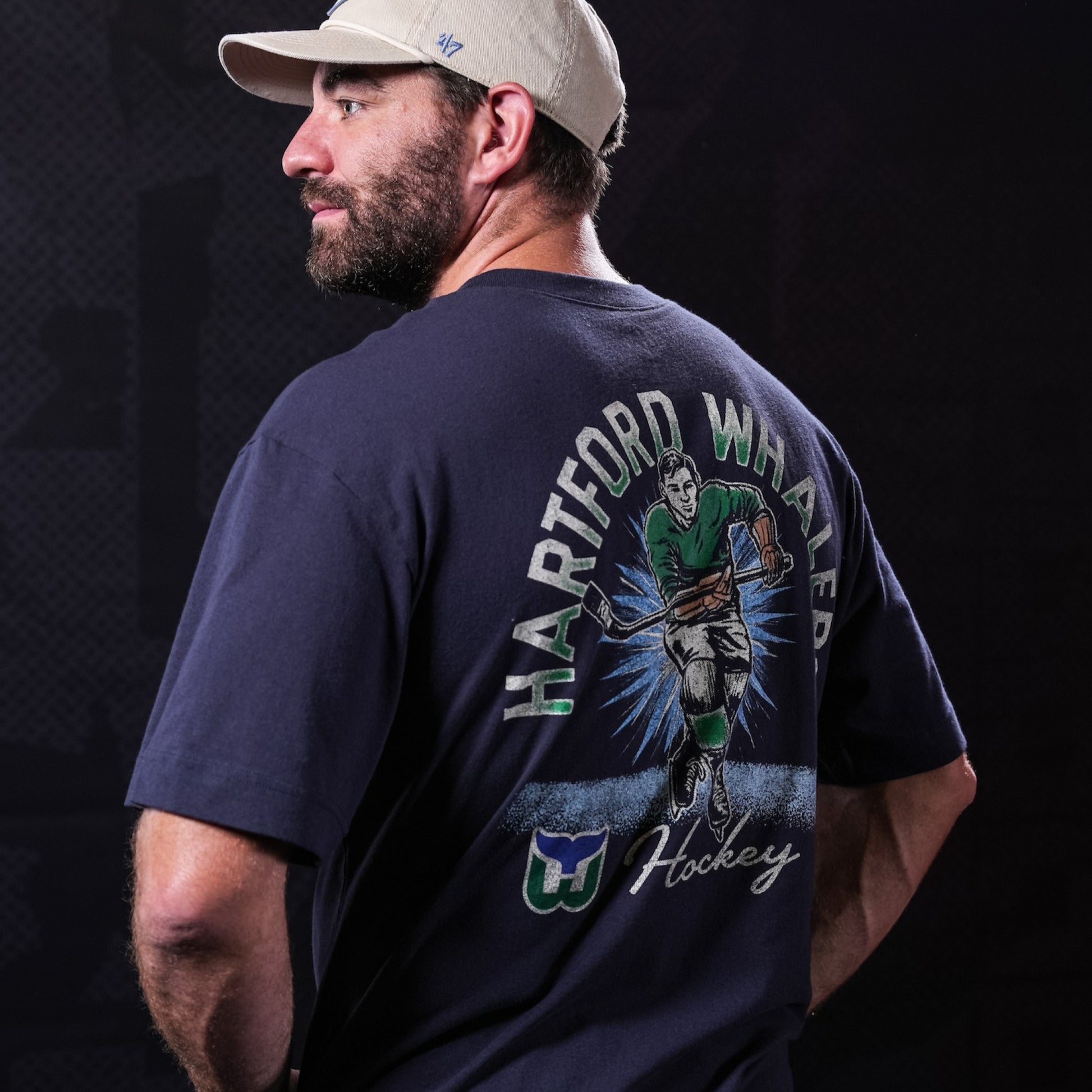 The shirt being worn by Hurricanes forward Jordan Martinook