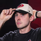 The hat being worn by Hurricanes goaltender Pyotr Kochetkov