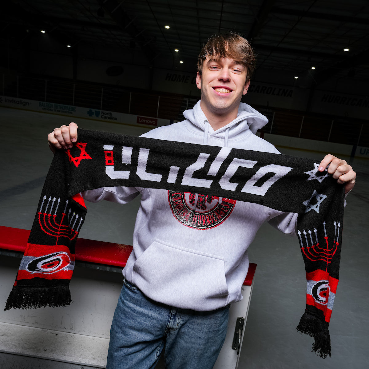 BDA 25 Hanukkah Lit Scarf