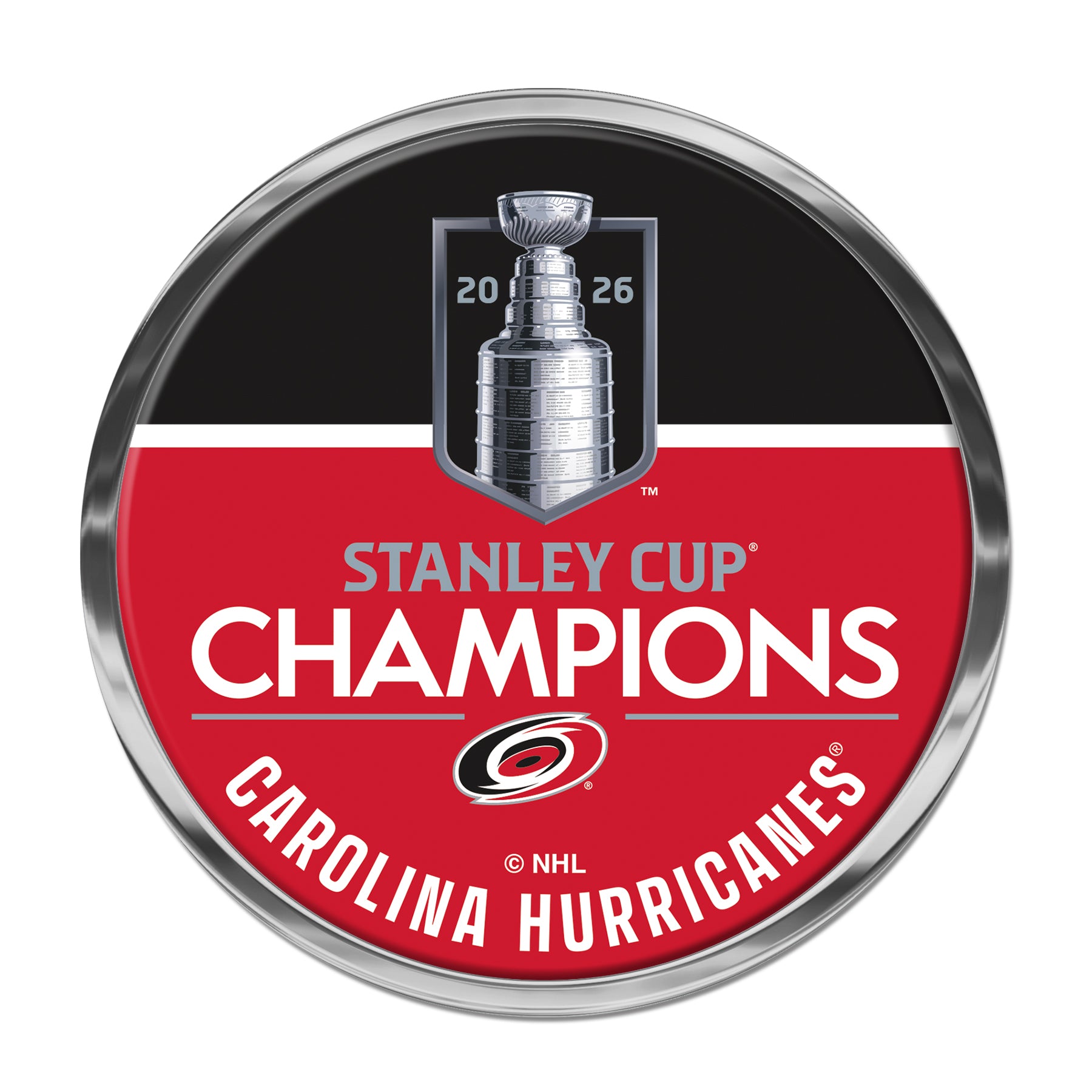 2026 Wincraft SC Champs Domed Auto Emblem