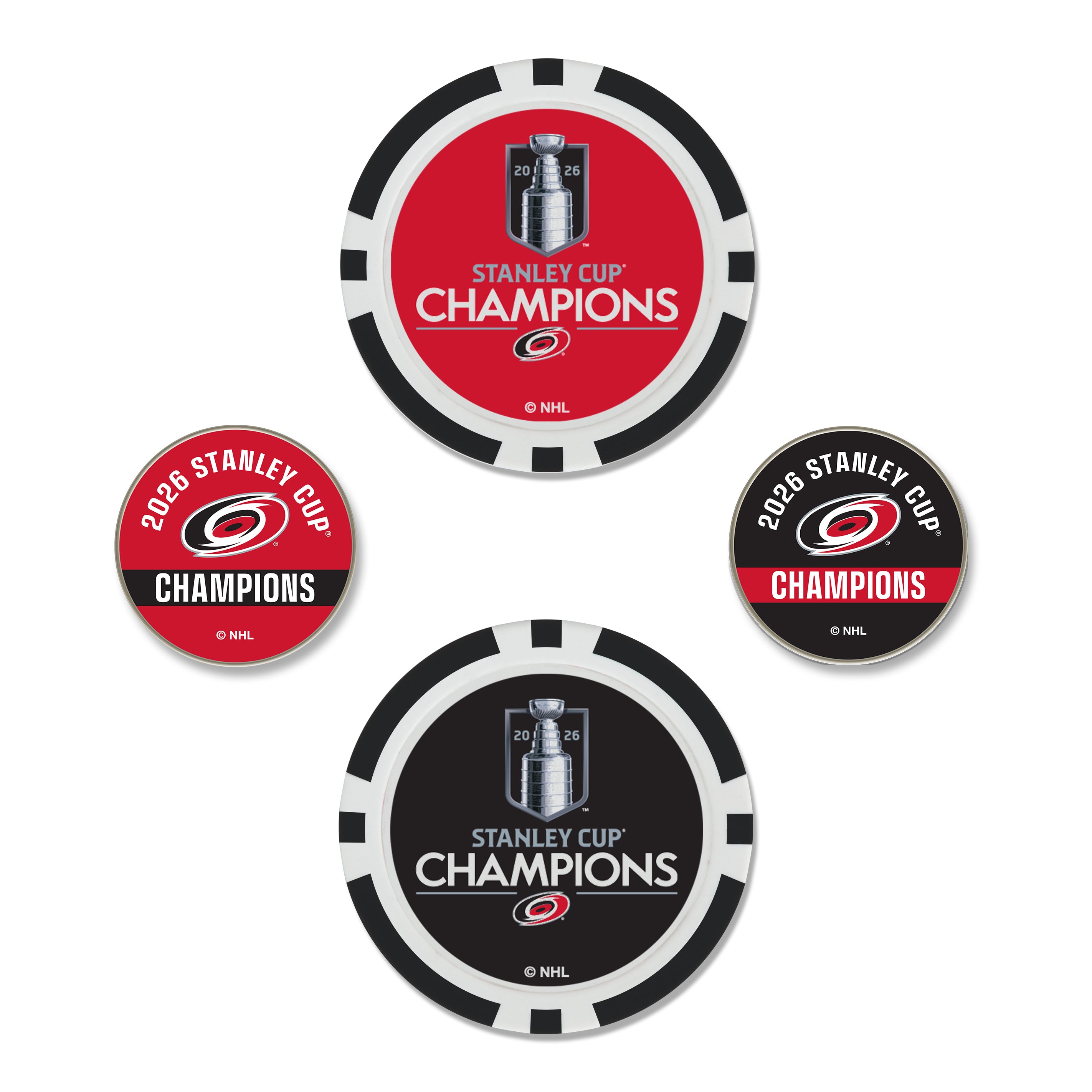 2026 Wincraft SC Champs Ball Marker Poker Chip Set