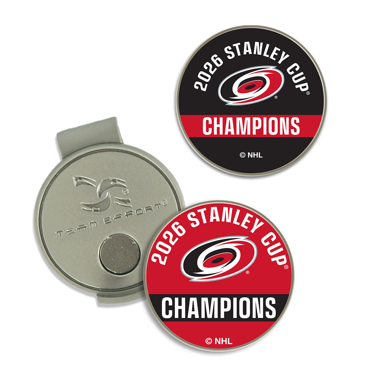 2026 Wincraft SC Champs Hat Clip Ball Marker Set