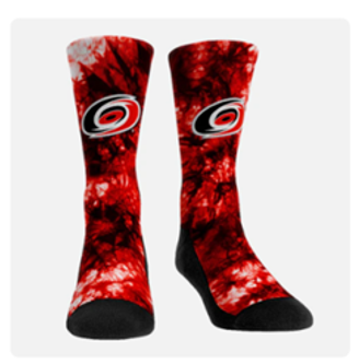 Rock'Em Hurricanes Tie Dye Socks