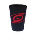 Front: Black silicone shot glass with Tonal logo on front