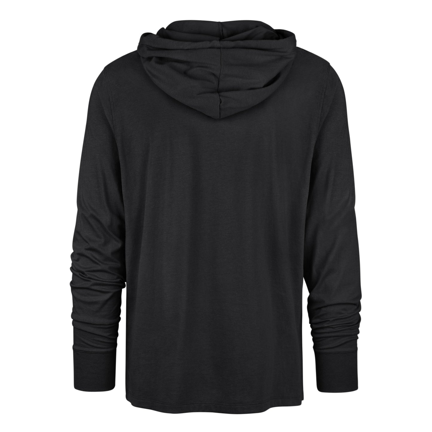 Back: Black Hooded sweatshirt